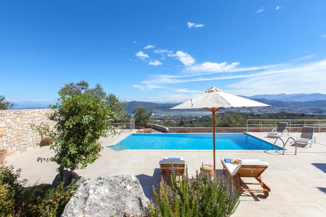 Alivia Lefkas Luxury Villas Apolpaina Exteriér fotografie