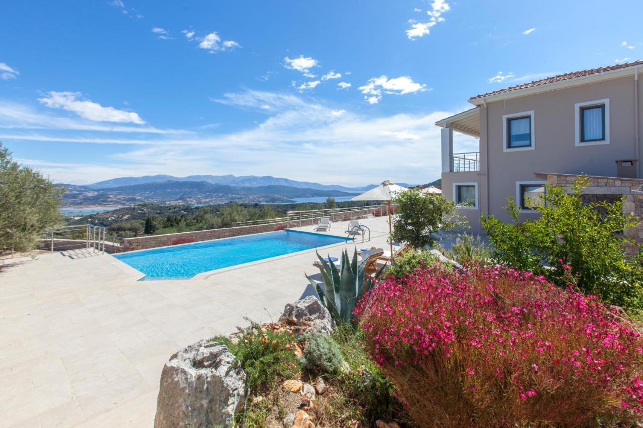 Alivia Lefkas Luxury Villas Apolpaina Exteriér fotografie