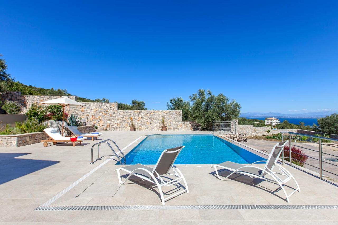 Alivia Lefkas Luxury Villas Apolpaina Exteriér fotografie
