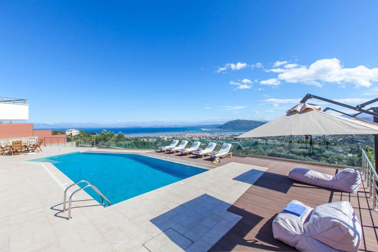 Alivia Lefkas Luxury Villas Apolpaina Exteriér fotografie