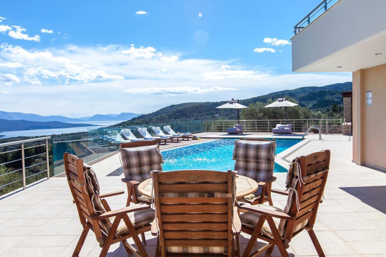 Alivia Lefkas Luxury Villas Apolpaina Exteriér fotografie